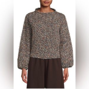 NWT Bryn Walker Sz XXS Anna Sweater Virgin Wool Blend  Castagna $200
